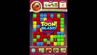 TOON BLAST Levels 4069 - 4075 [No Boosters]