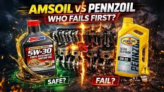 Pennzoil Ultra Platinum Vs Amsoil 5W-30 Oil