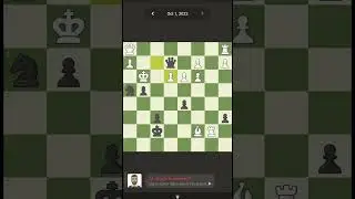 Today's puzzle solution is too complicated #chess #game