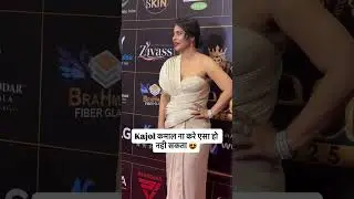 Kajol at red carpet of the Global excellence awards 2025....   #kajol #globalexellenceawards #e24