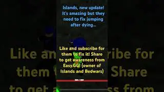 Islands, please fix this jump glitch in the slime dungeons&hellip; #roblox #islands #viral #shorts #short