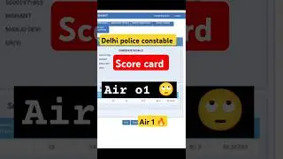 Delhi police constable topper🔥।। Nishant Sharma #motivation #delhipolice #delhipolicelover #shorts