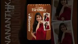 Birthday Poster Making With Chatgpt..🔥😱#ChatGPTPrompt #birthdayediting #aiphotoediting