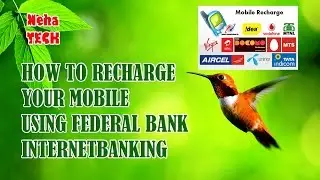 HOW TO RECHARGE MOBILE USING FEDERAL BANK INTERNET BANKING
