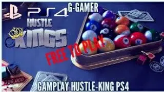 Playing pool  in hustle king (PS4) in Playstation 4
