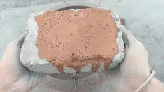 ASMR- gritty ashes texture dry clay pot crumbling messy hands paste pouring soft dusty satisfying 🩷✨