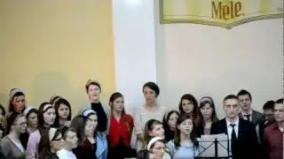 Lasa-ti inima si buzele sa cante. Tinerii Vestea Buna Vaslui