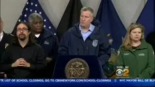 NYC Officials Give Storm Update