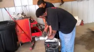 Forgifox making progress wit the 6.0 motor swap