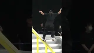 Carlos Ribeiro 8.9 - 2023 SLS Tokyo 🇯🇵 - Nollie BS 180 Nosegrind