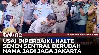 Halte TJ Senen Sentral Berganti Nama Jadi Halte Jaga Jakarta | AKIS tvOne