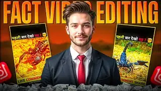 Fact Video Editing In InShot 🔥 | Mobile Se Viral Facts Video Kaise Banaye (Pro Method)