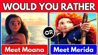 Would You Rather...? Disney Edition 👸🧞&zwj;♂️!! | Hardest Choices