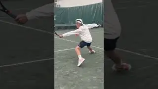 Tennis Footwork: Do you like to slide? #tennis #tennisfootwork #tennisfun
