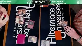 MTG Modern: Izzet Prowess vs Boros Burn | Weekly Modern Tournament | Round 2
