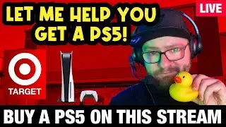 TARGET PS5 RESTOCK - FRIDAY MORNING - PlayStation 5 Restock Stream