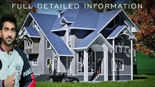 Stunning 3D House Design With Full Detailed Information | Kashmir Style Duplex Home