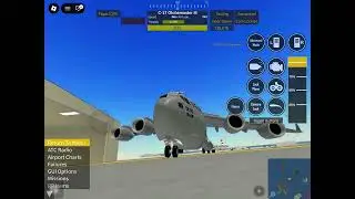 (PTFS) pilot training flight simulator getting cargo in the C-17 Glosboset master III
