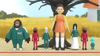 kartun horor lucu - Kuntilanak And Friends main Squid Game