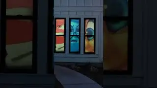 An Inside Out house for Halloween! 🎃