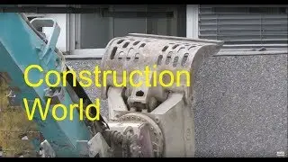 Excavator Liebherr 954 longfront Excavator demolition site