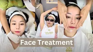 DR. HNIN AESTHETICS Clinic မှာမျက်နှာလေး treatmentလုပ်ထားတဲ့ Vlogg လေးပါရှင့်❤️💕💕🥰