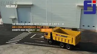 LOVOL Heavy Industry's mining dump truck LT110H #weichai #lovol #miningtruck
