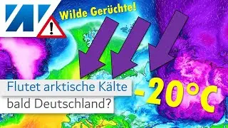 Polarwirbelspilt, Extremk&auml;lte, Dauerfrost: Was kommt da auf uns zu? Winterwetter Trend bis Februar!
