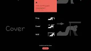 How to do an earthquake demo on android #earthquake #alert #emergencyalert #demo