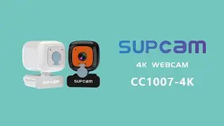 4K Webcam with Mic and Speaker