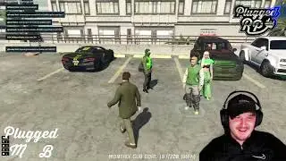 #PlugMOB...GTA V ROLEPLAYING....NEMESIS GANG BOSS (GREEN GANG).... PLAYING ON PLUGGED RP.... MECHANI