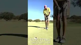Putting With Feet Together #accelerate #golf  #puttingtips  #core  #putting #stroke #yips