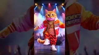 Милый рыжий кот танцует под музыку 90-х 🐱 #кошачийтанец #вирусноевидео #кот #шорты