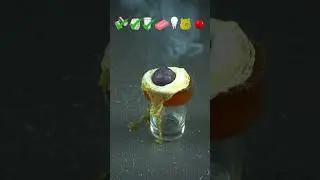 1000&deg;C experiment hot metal ball vs aluminium foil + tape + disposible glass + soap + light + sponge