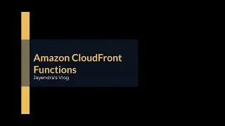 Amazon CloudFront Functions
