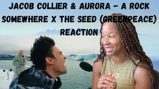 Jacob Collier & AURORA - A Rock Somewhere X The Seed (Greenpeace) (Reaction)