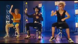 Air drum battle scene from Adventures of Power