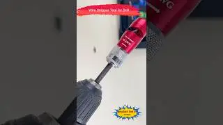 wire stripper tool for drill #viralvideo #tools #ytshorts