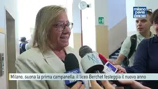 Milano, suona la prima campanella: al liceo Berchet si festeggia l’inizio del nuovo anno scolastico