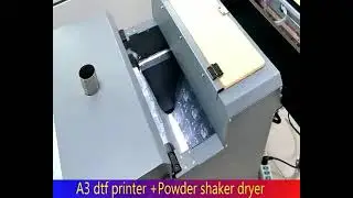 New Arrival Powder Dryer Compatible with A3 PET Film DTF T Shirt Printer, View A3 shaking powder dry
