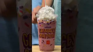 How to Make a Homemade Grimace Shake #shorts