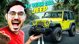 Restoring a 30 Year Old Jeep   खटारा जीप को बना दिया लक्ज़री🔥 1