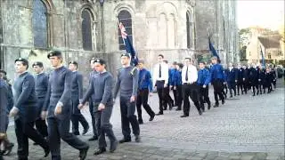 Remembrance at Romsey Abbey 2011