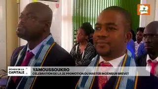 YAMOUSSOUKRO/c&eacute;l&eacute;bration de la 2e promotion du Master ing&eacute;nieur Brevet