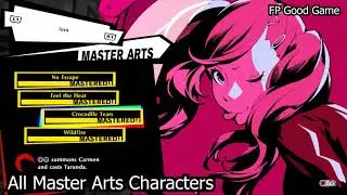 Personal 5 Strikers All Master Arts (Characters)