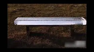 Clear Acrylic Bench