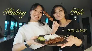 making sate babi with my mom 🍽️🇮🇩 | cooking indo cuisine