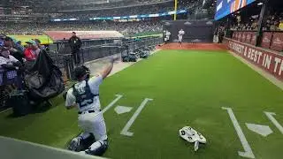 Logan Gilbert 2025 Opening Day Pregame Bullpen