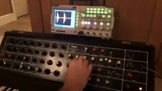 Maplin 3800 Envelope and Modulation and  sample and hold demo