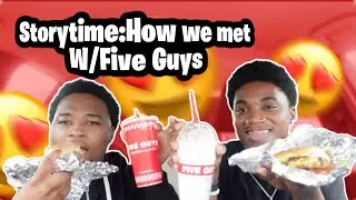 Как мы познакомились😍|Первая встреча🧑🏾&zwj;❤️&zwj;🧑🏾|Мукбанг🍔